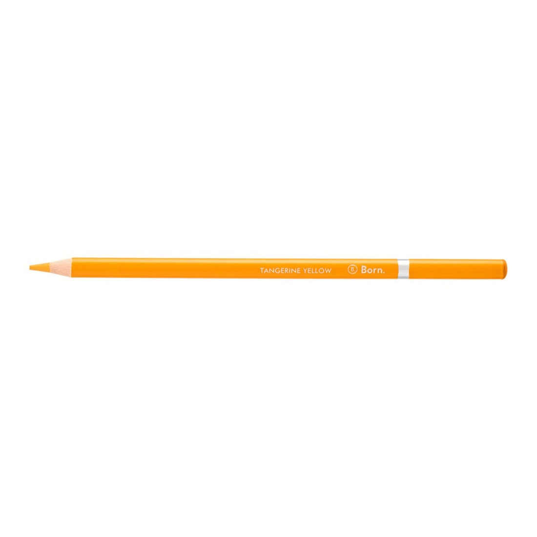 1 Born Premium Colour Pencil Tangerine Yellow, 1 of 3