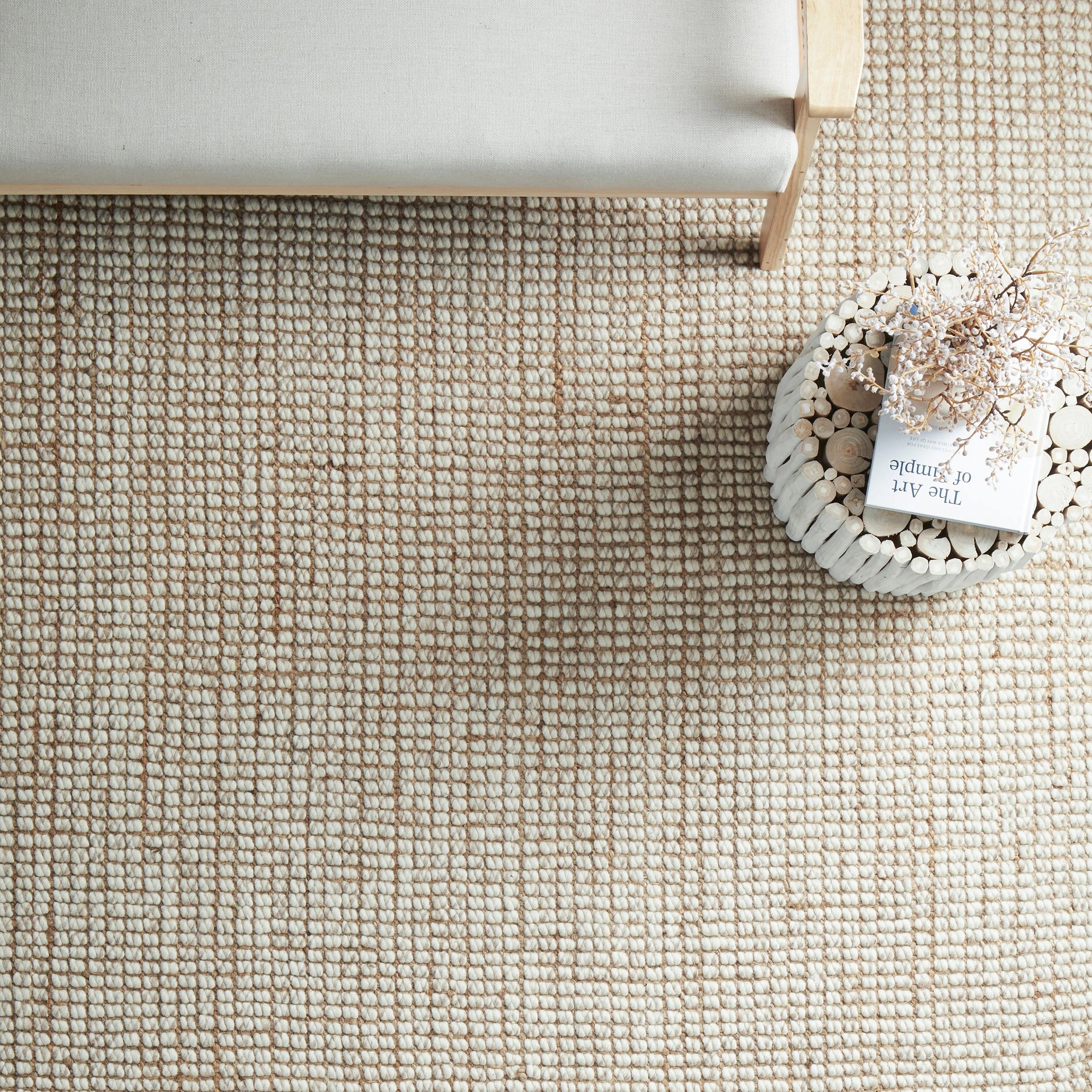 3 Common Ground Rugs Huxen 35 165x115cm - White, 3 of 7