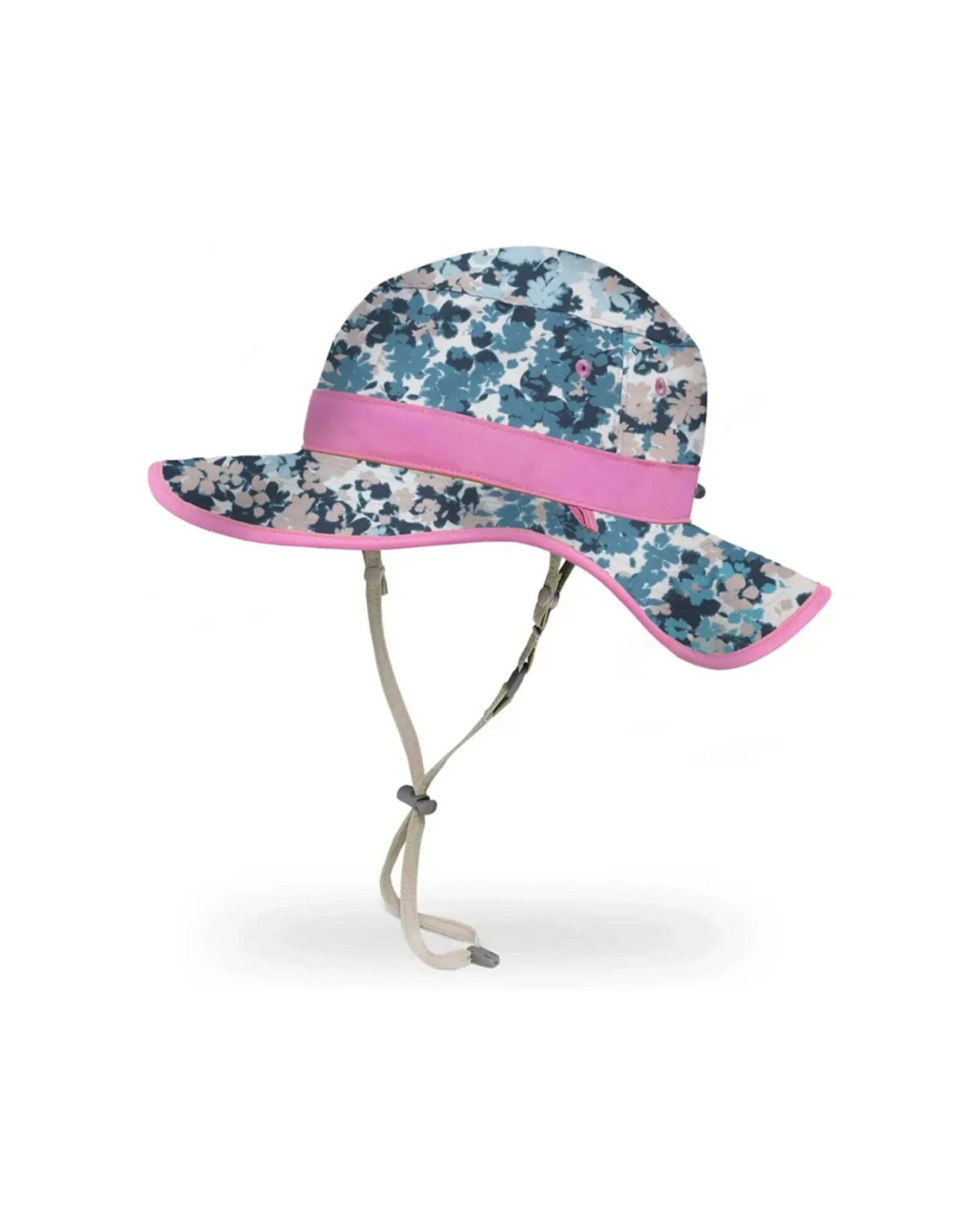 1 Sunday Afternoons Kids Creek Boonie Hat Child 3-6 Years UPF 50+ Chin Strap Meadow - Multi, 1 of 2