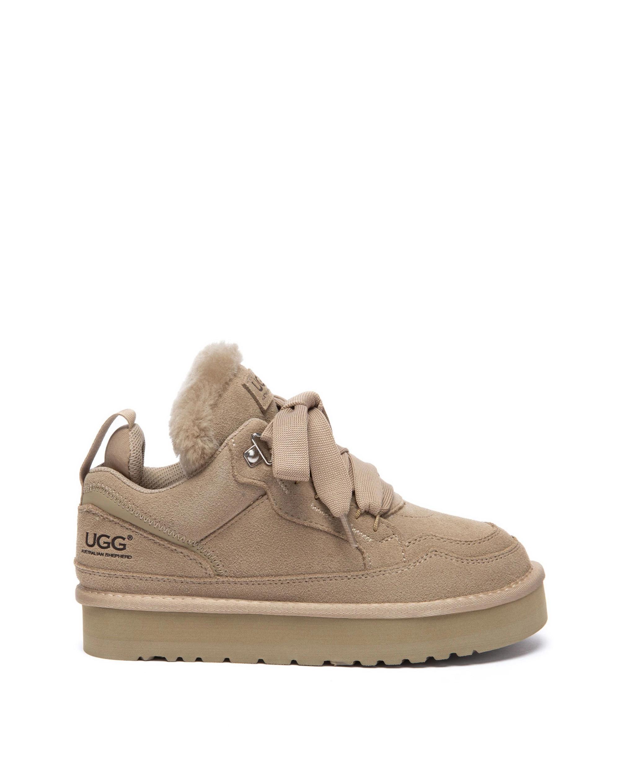 1 Australian Shepherd UGG Womens Parklyn Platform Sneakers SANDSTONE, 1 of 5