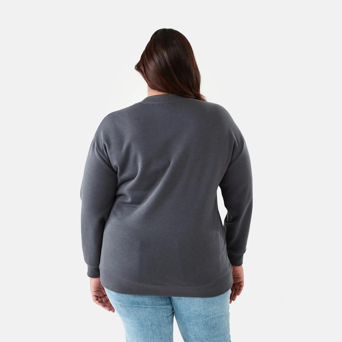 3 Curve Long Sleeve Crew Neck Sweatshirt Bow, 3 of 5