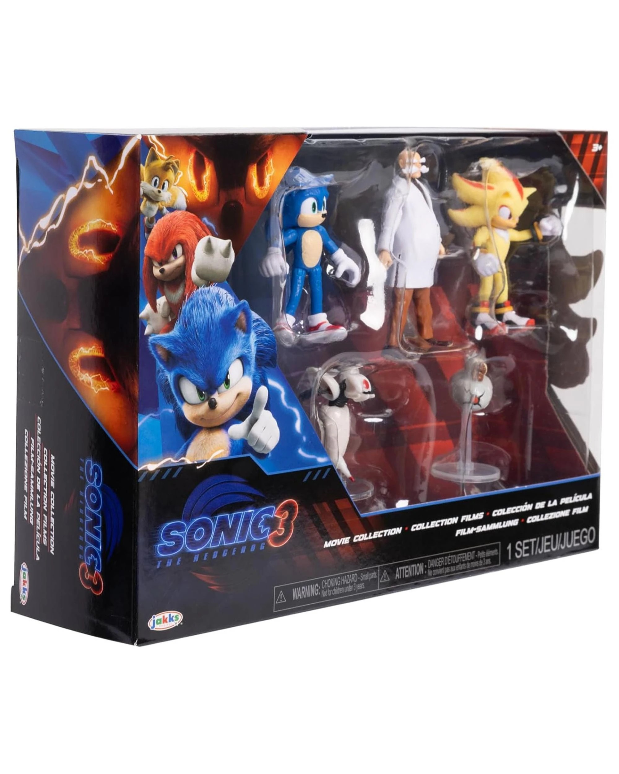 3 Sonic the Hedgehog 3 Movie Wave 3 Movie Collection 2.5 inch Figure Multi-Pack, 3 of 9