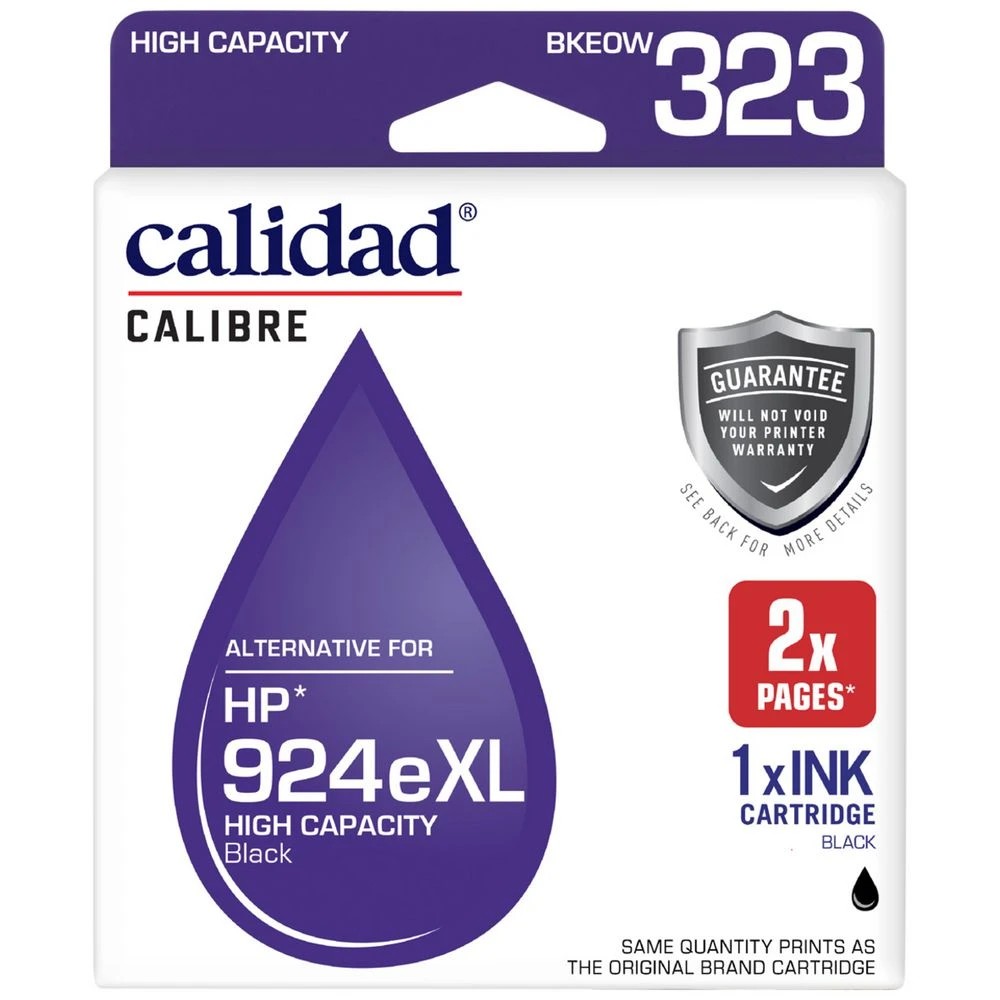 1 Calidad HP 924e XL Ink Cartridge Black, 1 of 7