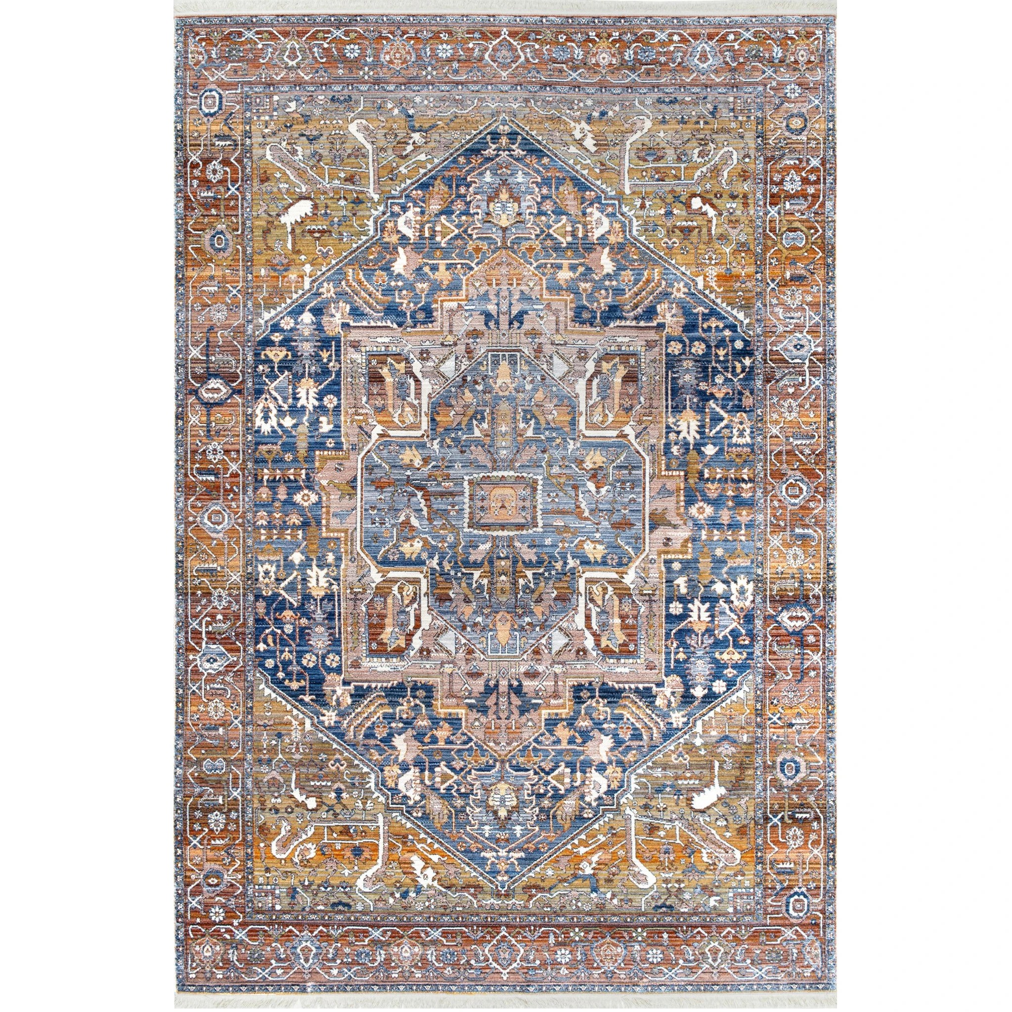 2 Common Ground Rugs Anatolia 240x160cm - Medium Power Loomed Floor Rug - Red, 2 of 7