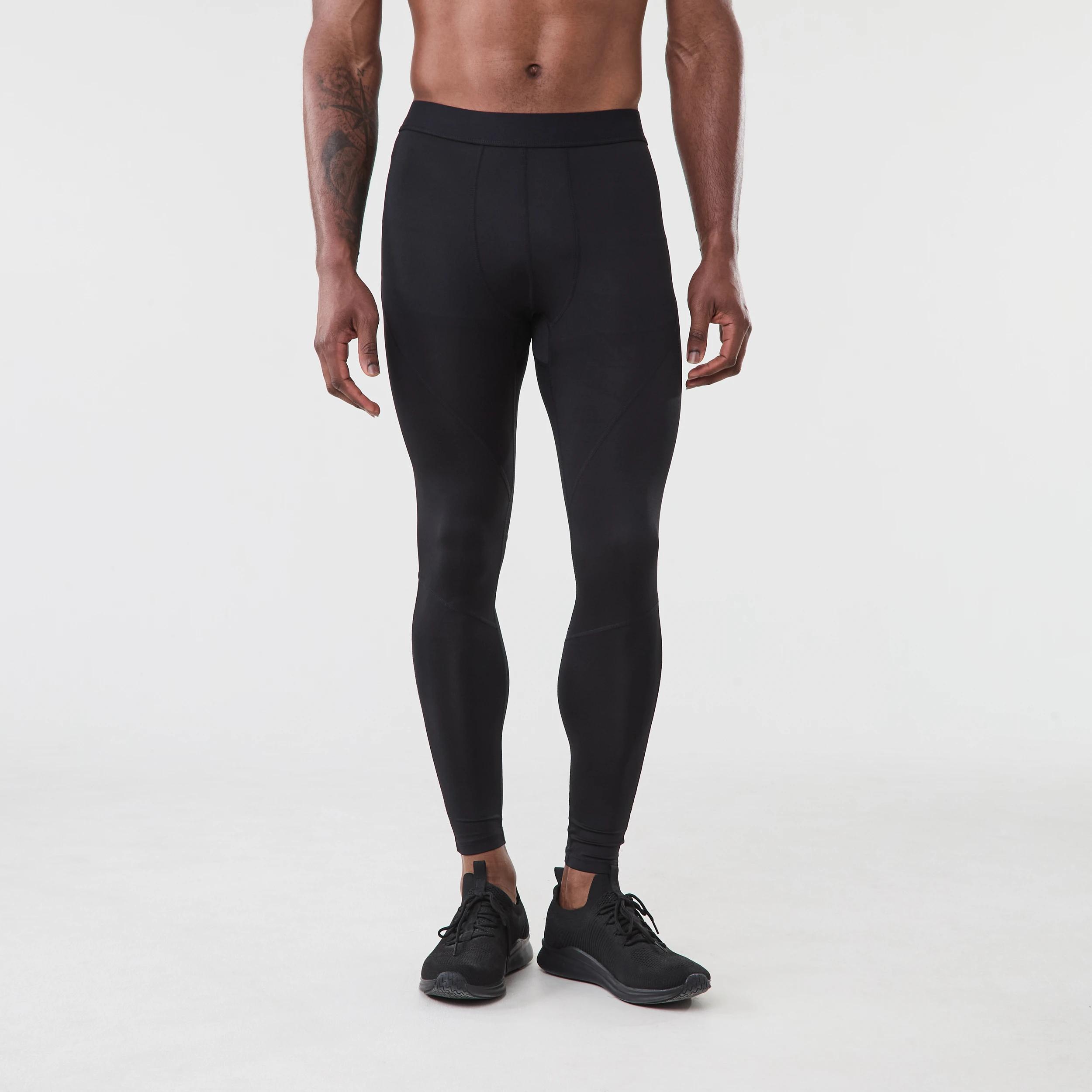 1 Active Mens Training Tights BLACK, 1 of 6