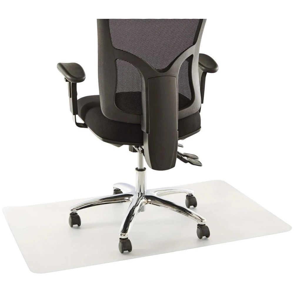 4 Heavy Duty Chair Mat 900x1200 Rectangle Suits 9mm Carpet, 4 of 5