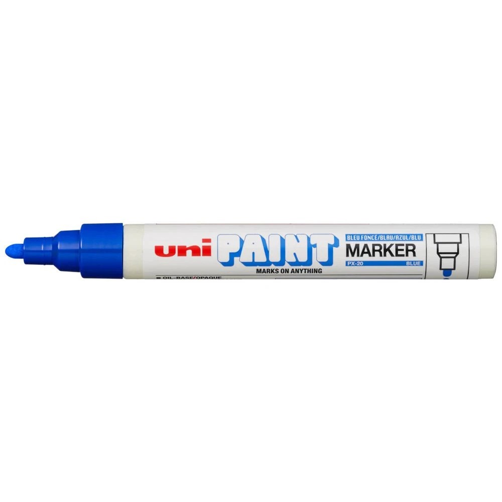 1 Uni PX-20 Paint Marker Bullet Blue, 1 of 3