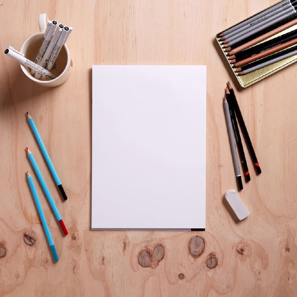 3 Reeves Intro A4 Sketch Draw Pad 100gsm 30 Sheets, 3 of 6