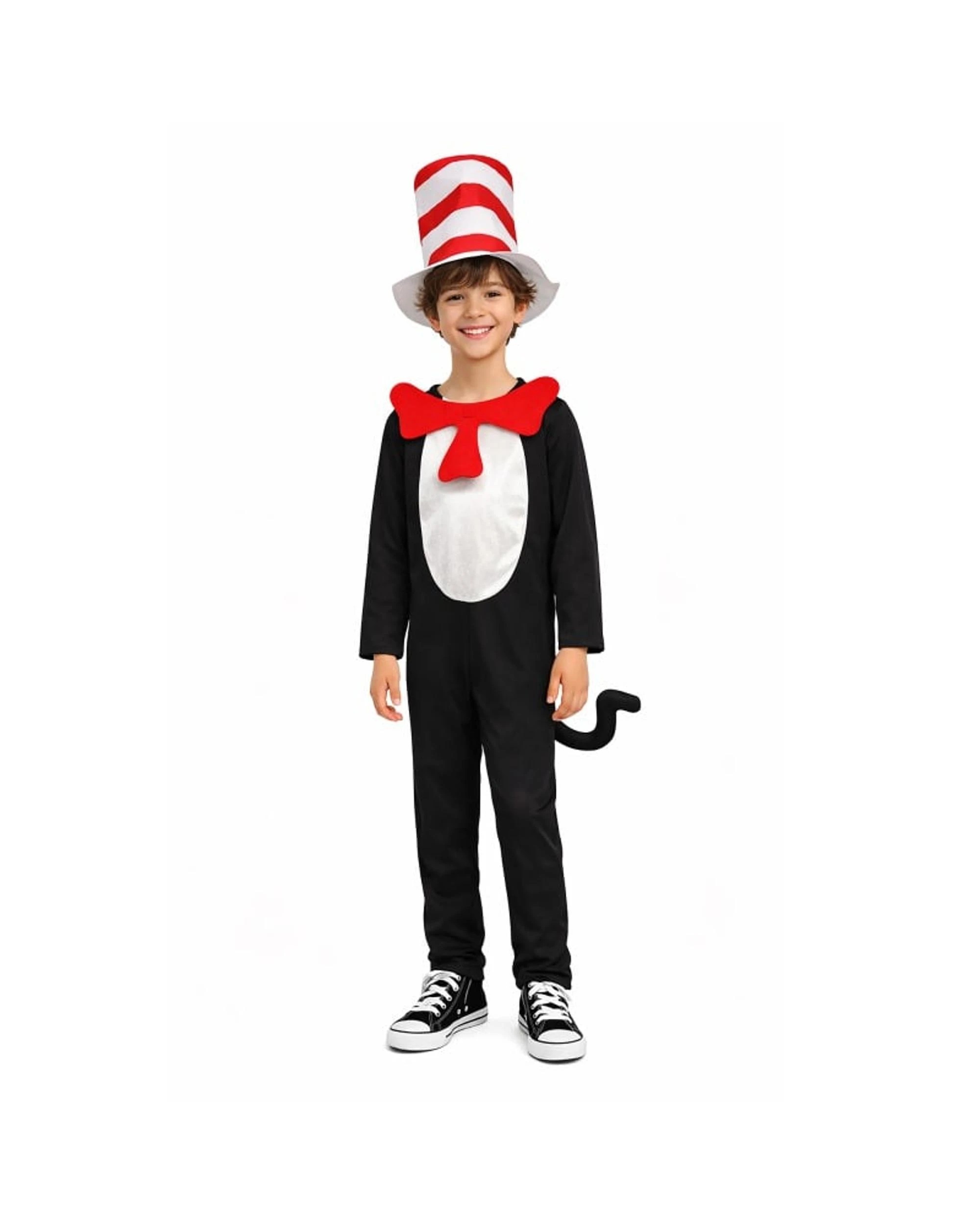 1 Dr Seuss The Cat in the Hat Costume Size Child 4-6 Years, 1 of 2