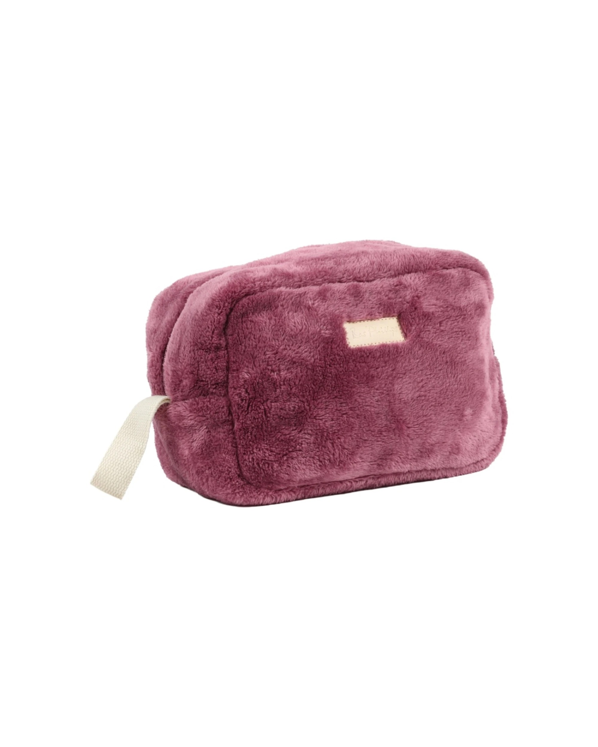 1 Bas Phillips Mink Polyester Cosmetic Makeup Toiletries Bag Wild Berry - Burgundy, 1 of 4