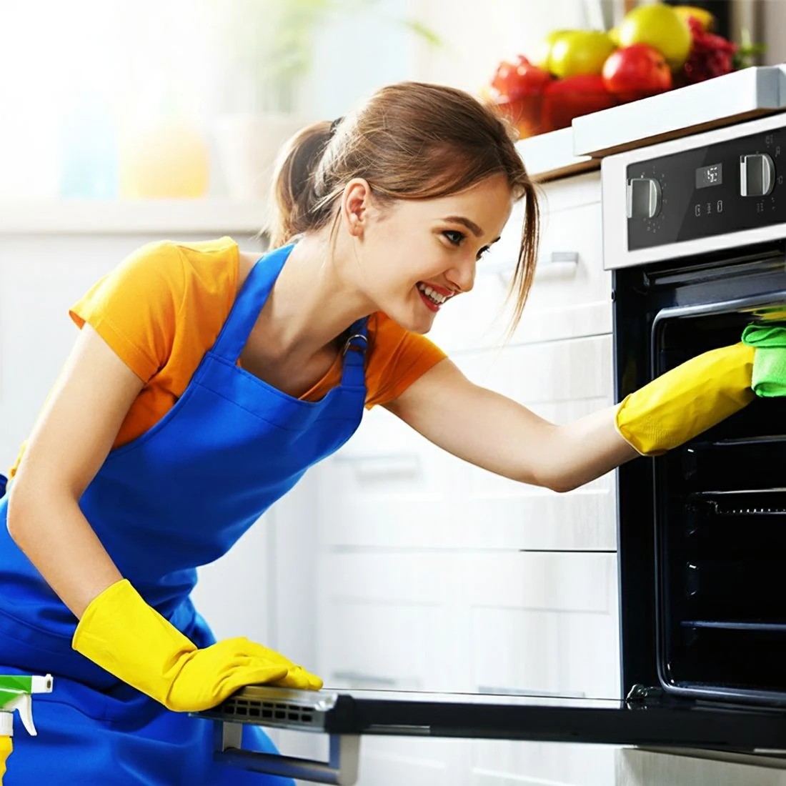 6 Devanti Electric Built In Wall Oven 80L Convection Grill Ovens Stainless Steel - Multi, 6 of 7