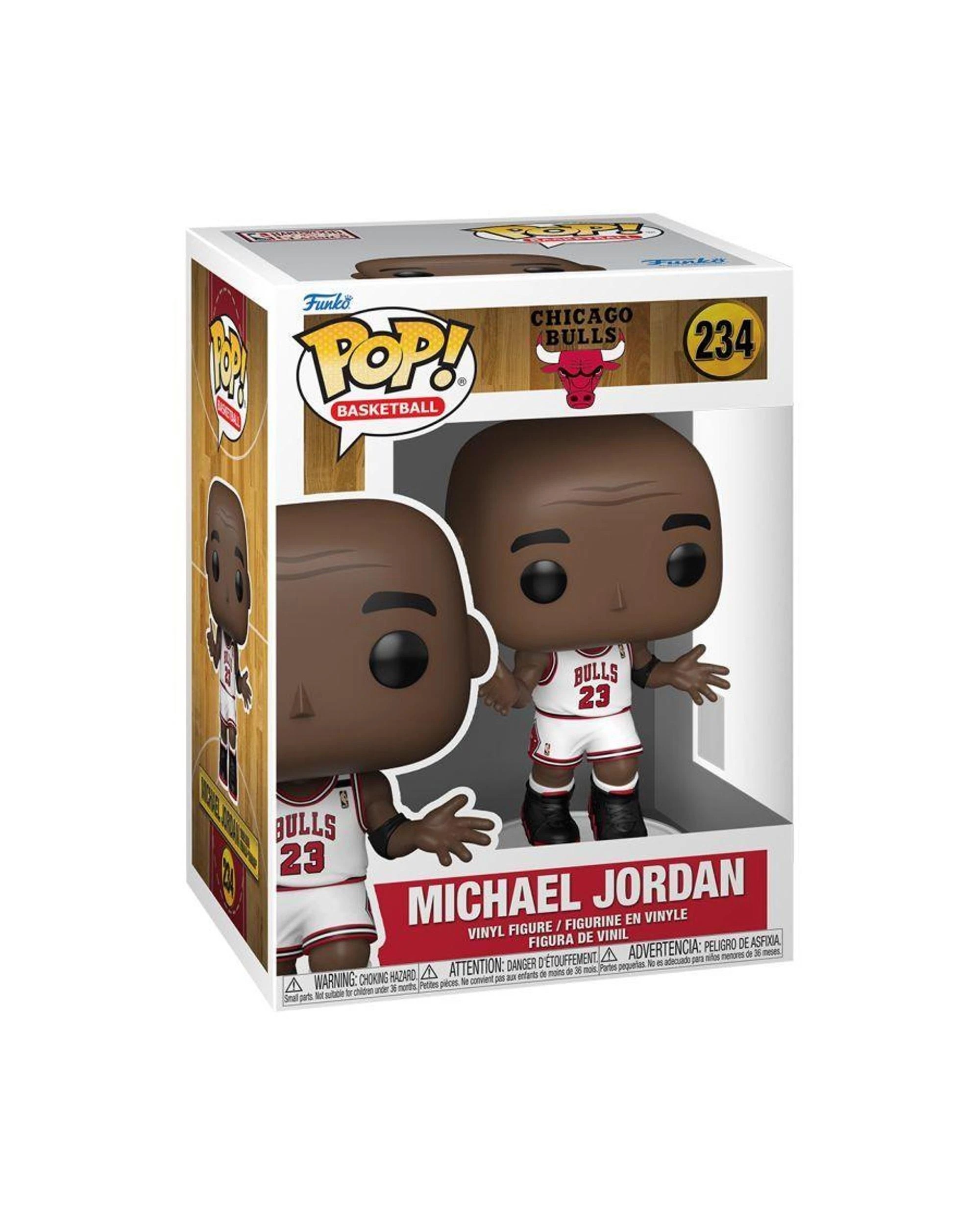 3 NBA Chicago Bulls Michael Jordan Shrug Funko POP! Vinyl, 3 of 3