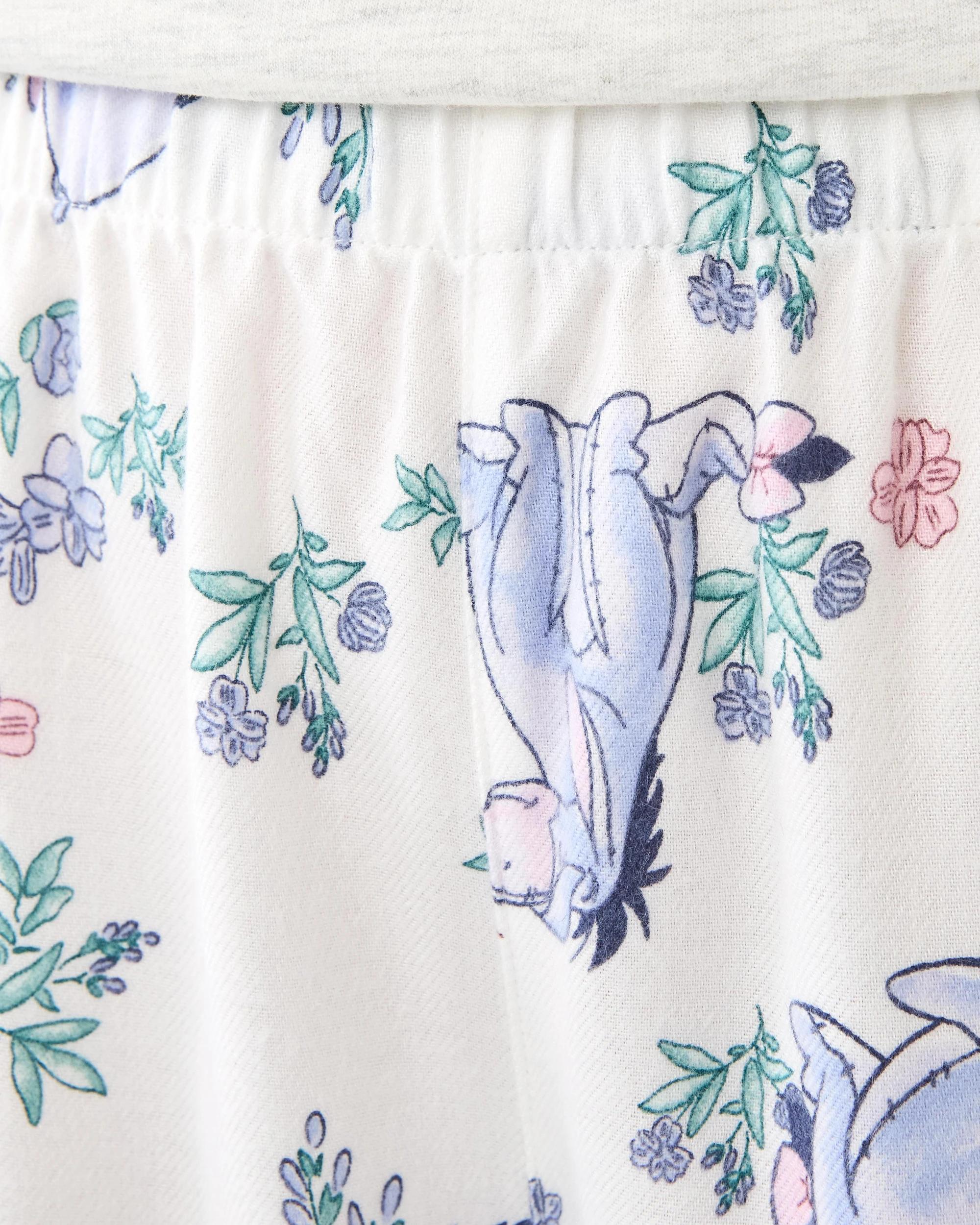 7 Eeyore License Sweatshirt and Flannel Pants Pyjama Set Eeyore Frl, 7 of 8