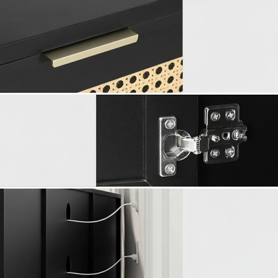 9 Artiss TV Unit 150cm Storage Cabinet - Brown, 9 of 10