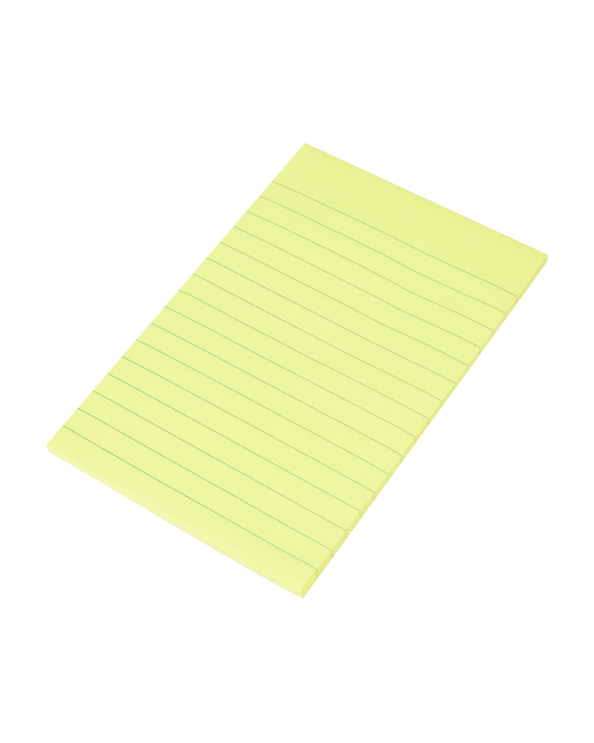 5 Ruled Sticky Notes - Neon, 5 of 6