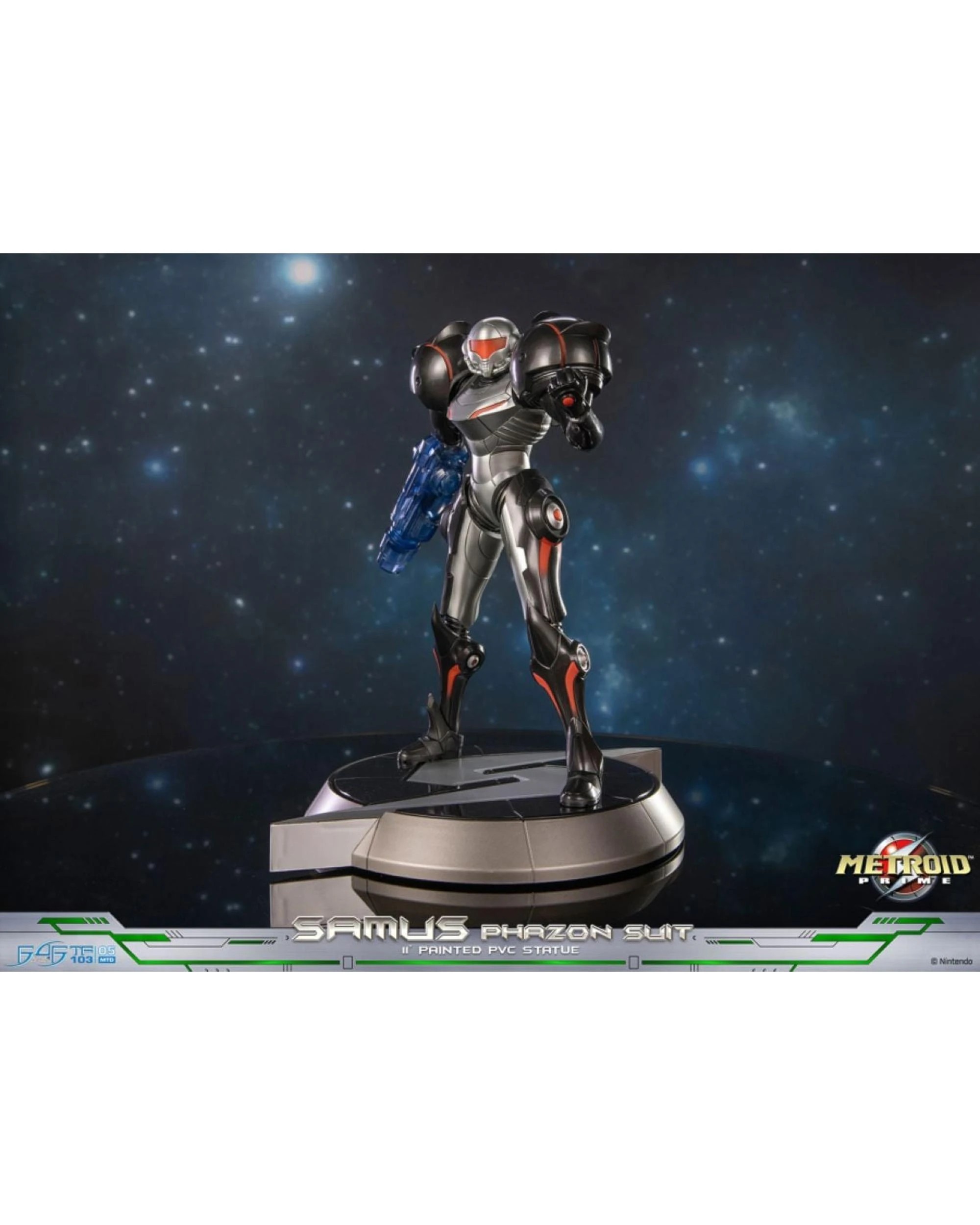 8 Metroid Prime Samus Phazon Suit PVC Statue, 8 of 9