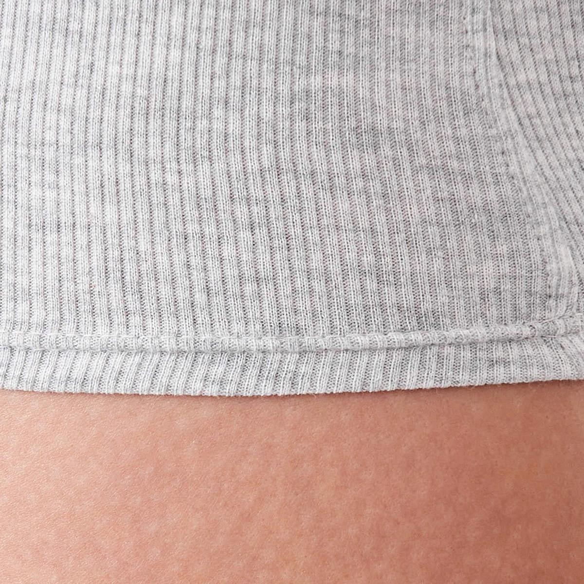 5 Rib Boyleg Briefs SILVER MARLE, 5 of 5