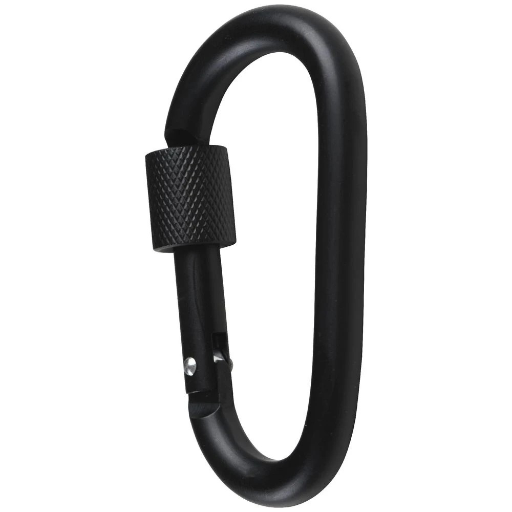 4 J.Burrows Twist Closure Carabiner Black, 4 of 4