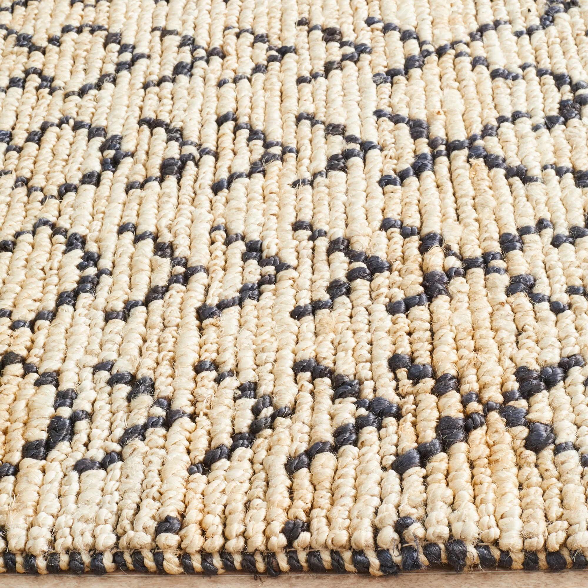 5 Common Ground Rugs Zanzibar 28 280x190cm - Large Jute Rug - Gold, 5 of 7