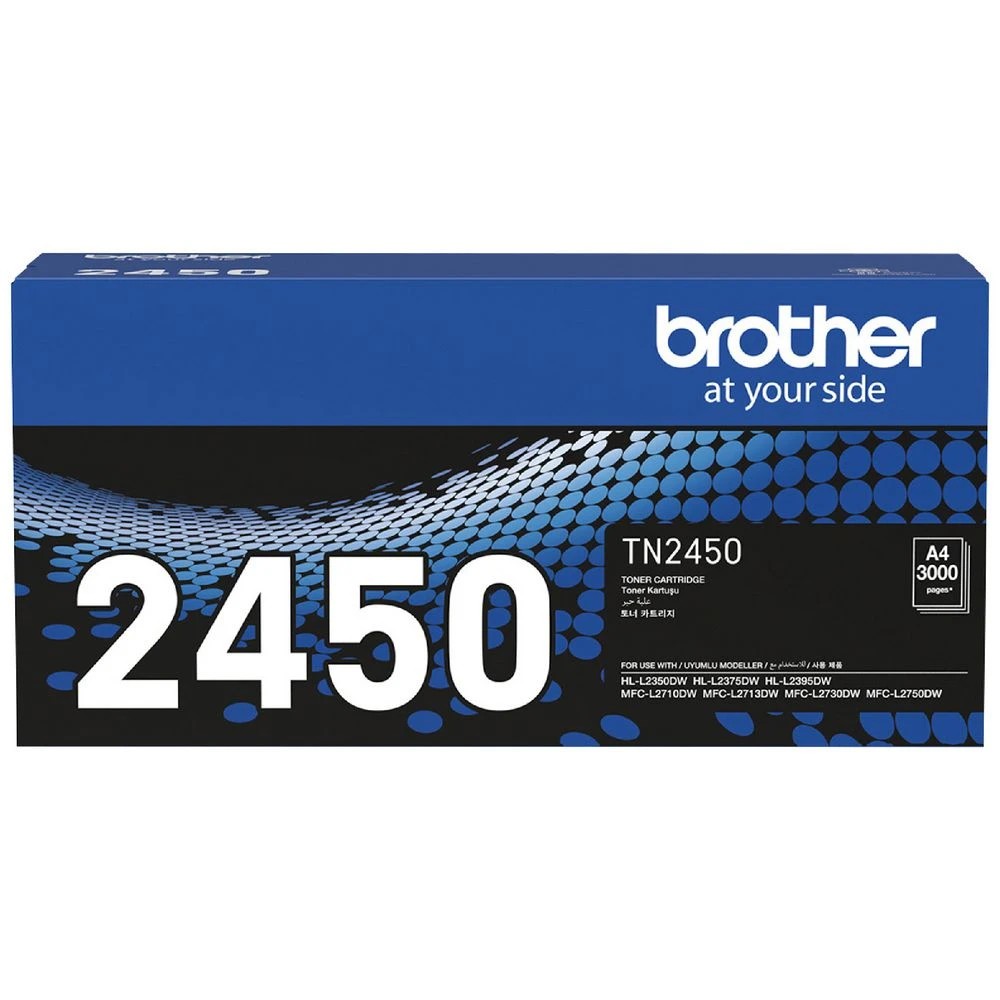 1 Brother TN 2450 Toner Cartridge Black, 1 of 1