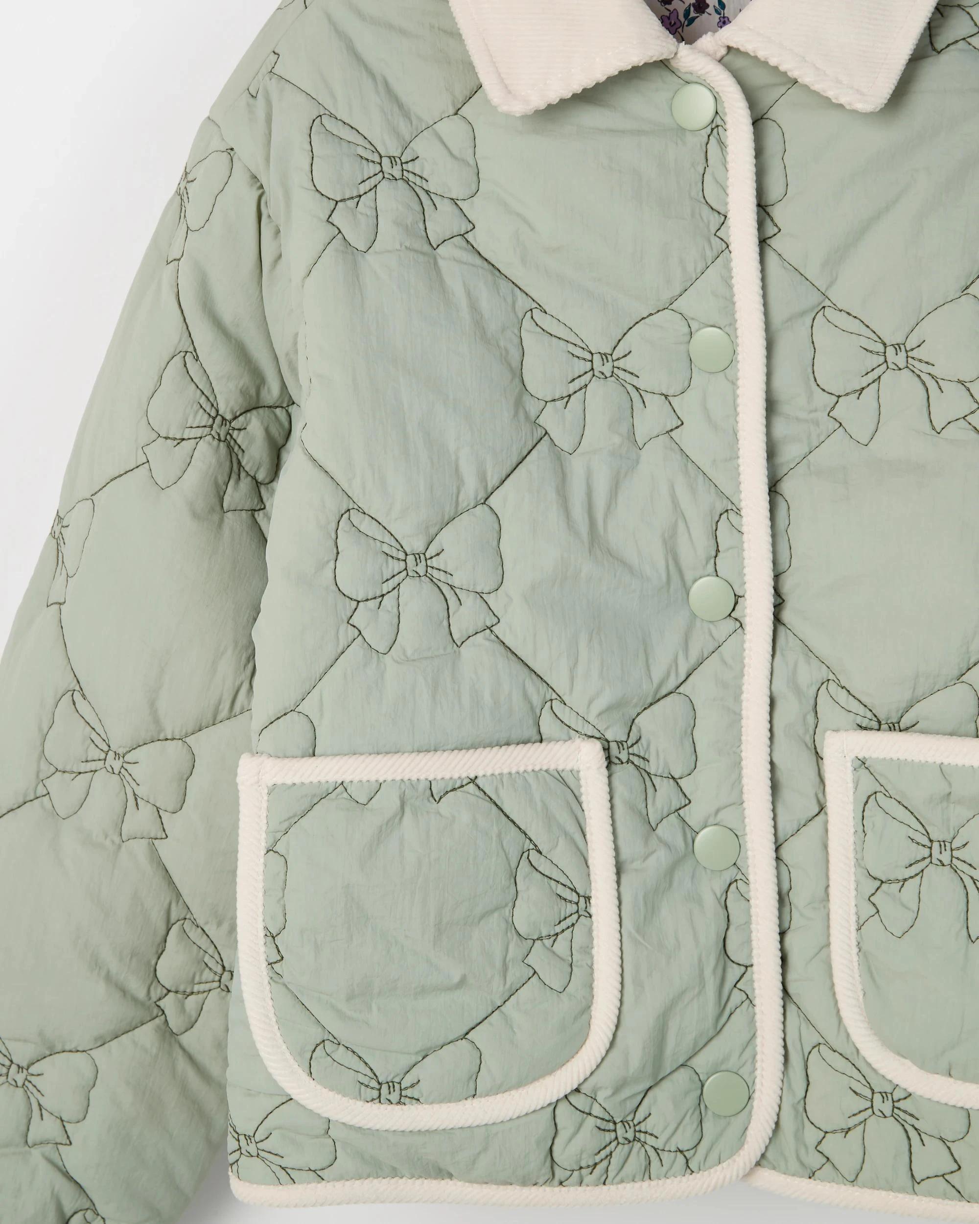 8 Target Kids Reversible Quilted Jacket SAGE, 8 of 8