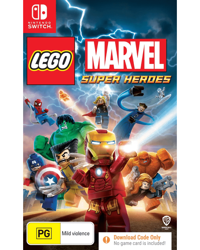 LEGO® Marvel Super Heroes (Code in Box) - Nintendo Switch - M