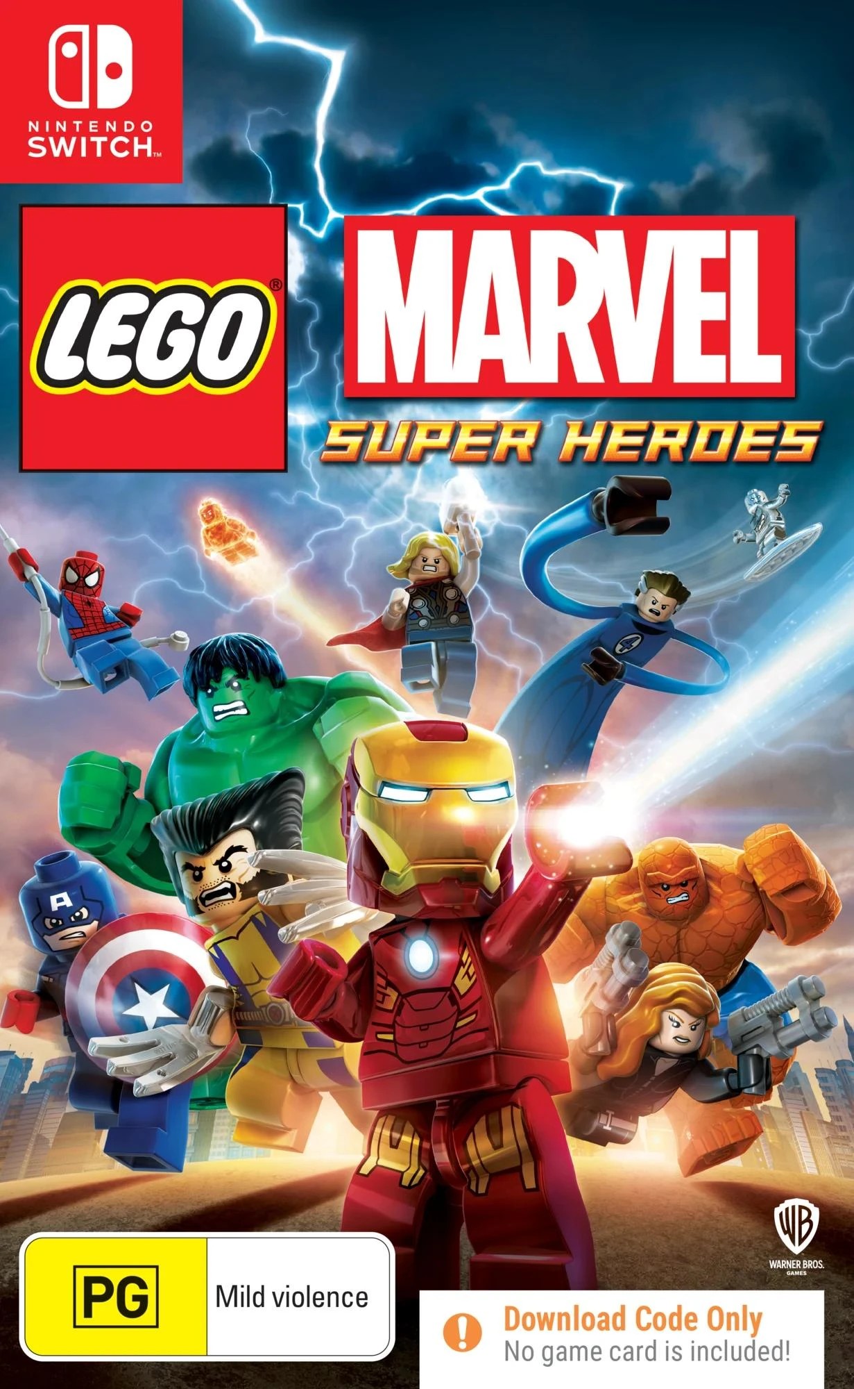 1 LEGO® Marvel Super Heroes (Code in Box) - Nintendo Switch - Multi, 1 of 1