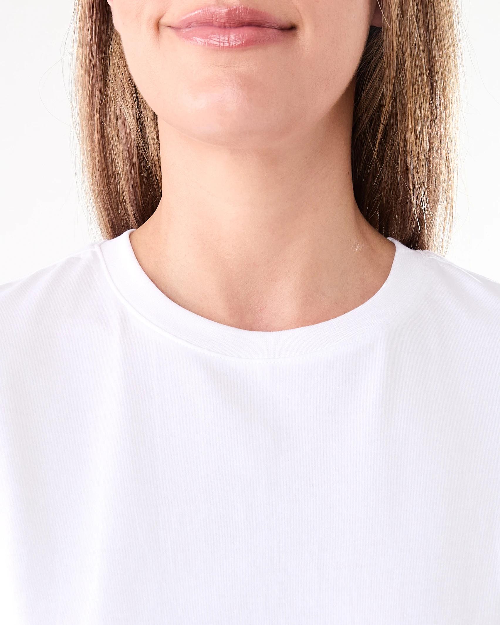 5 Short Sleeve Oversized Boyfriend T-shirt White, 5 of 6