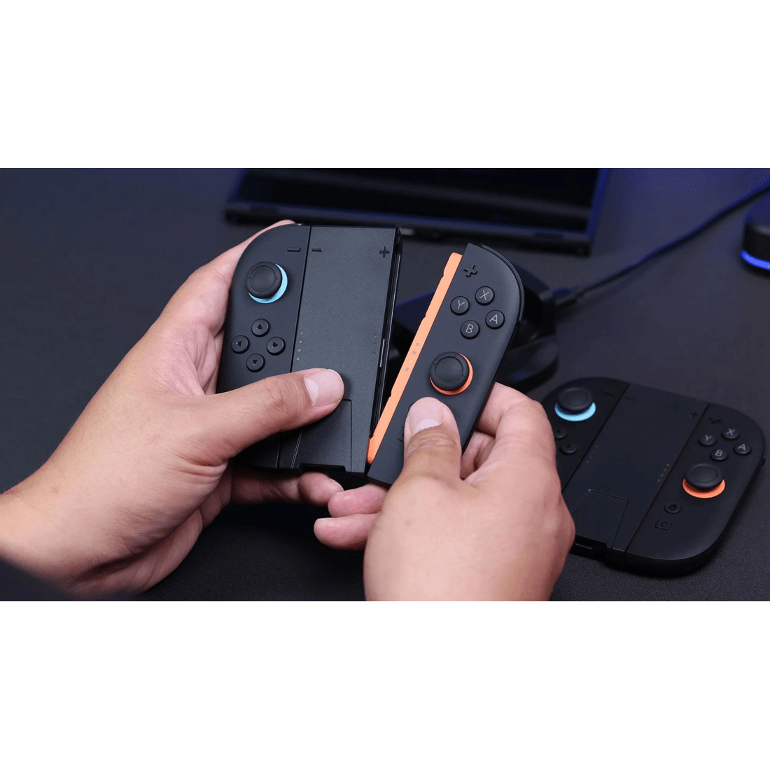 8 Powerwave Compact Dual Charging Stand - Nintendo Switch 2 - Black, 8 of 9