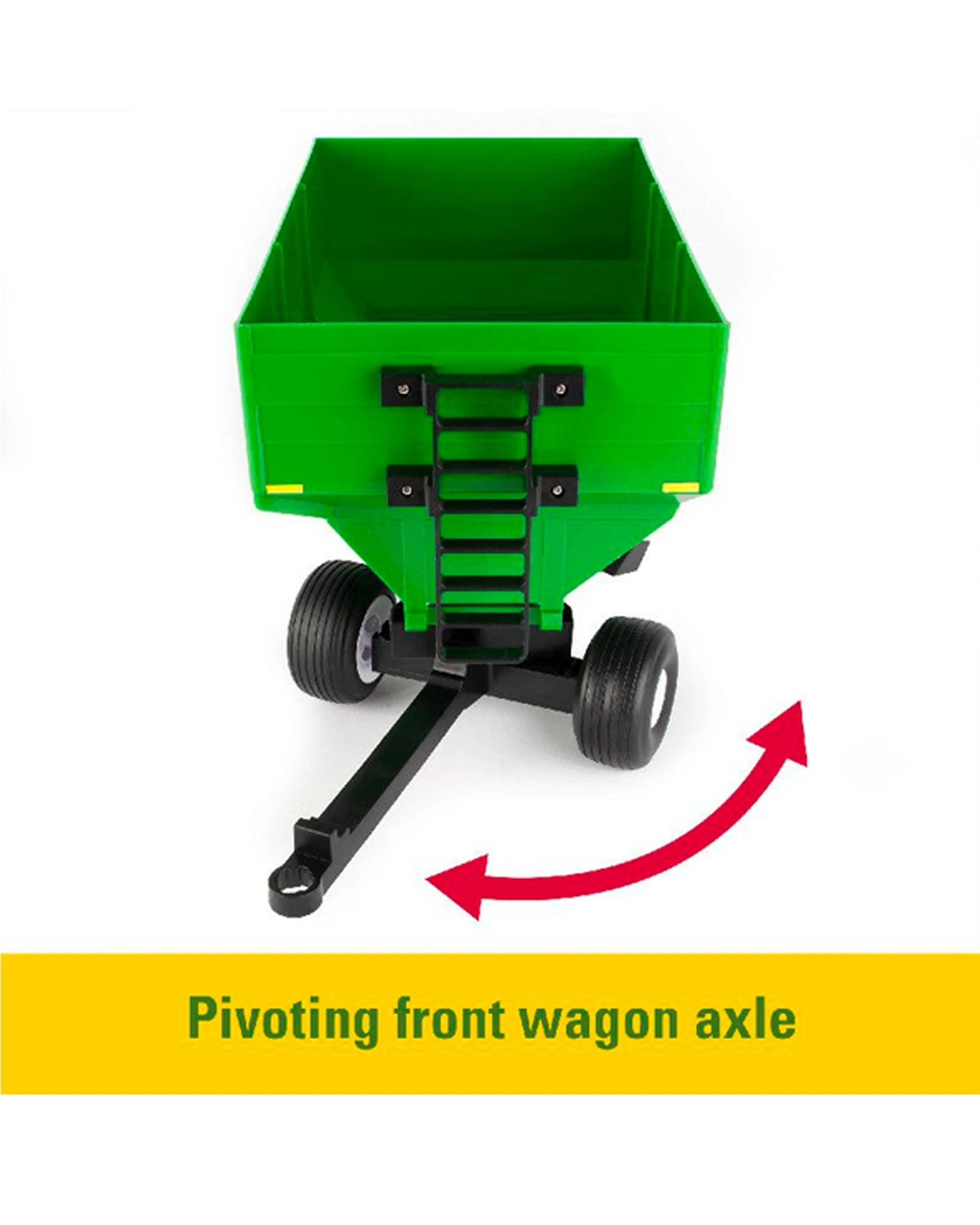 3 John Deere 1 16 7430 Big Farm Tractor With Gravity Wagon Kids Light Sound Toy 3+ - Green, 3 of 6