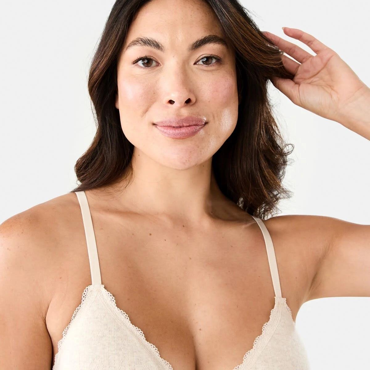 7 2 Pack Pointelle Bralette Pink Bows, 7 of 10