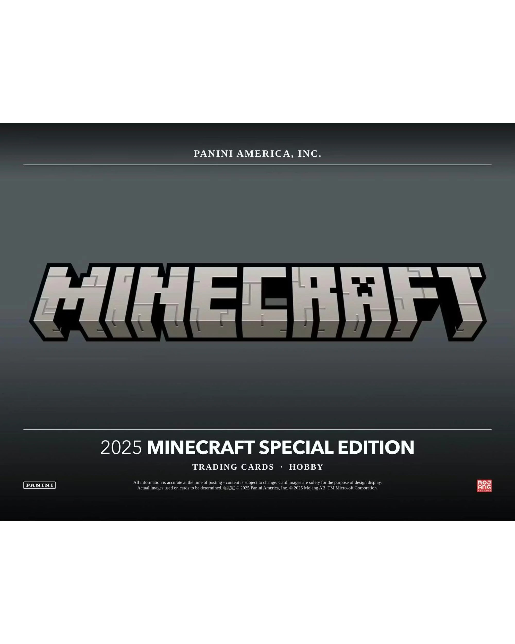 3 Panini 2025 Minecraft Special Edition Hobby Box, 3 of 6