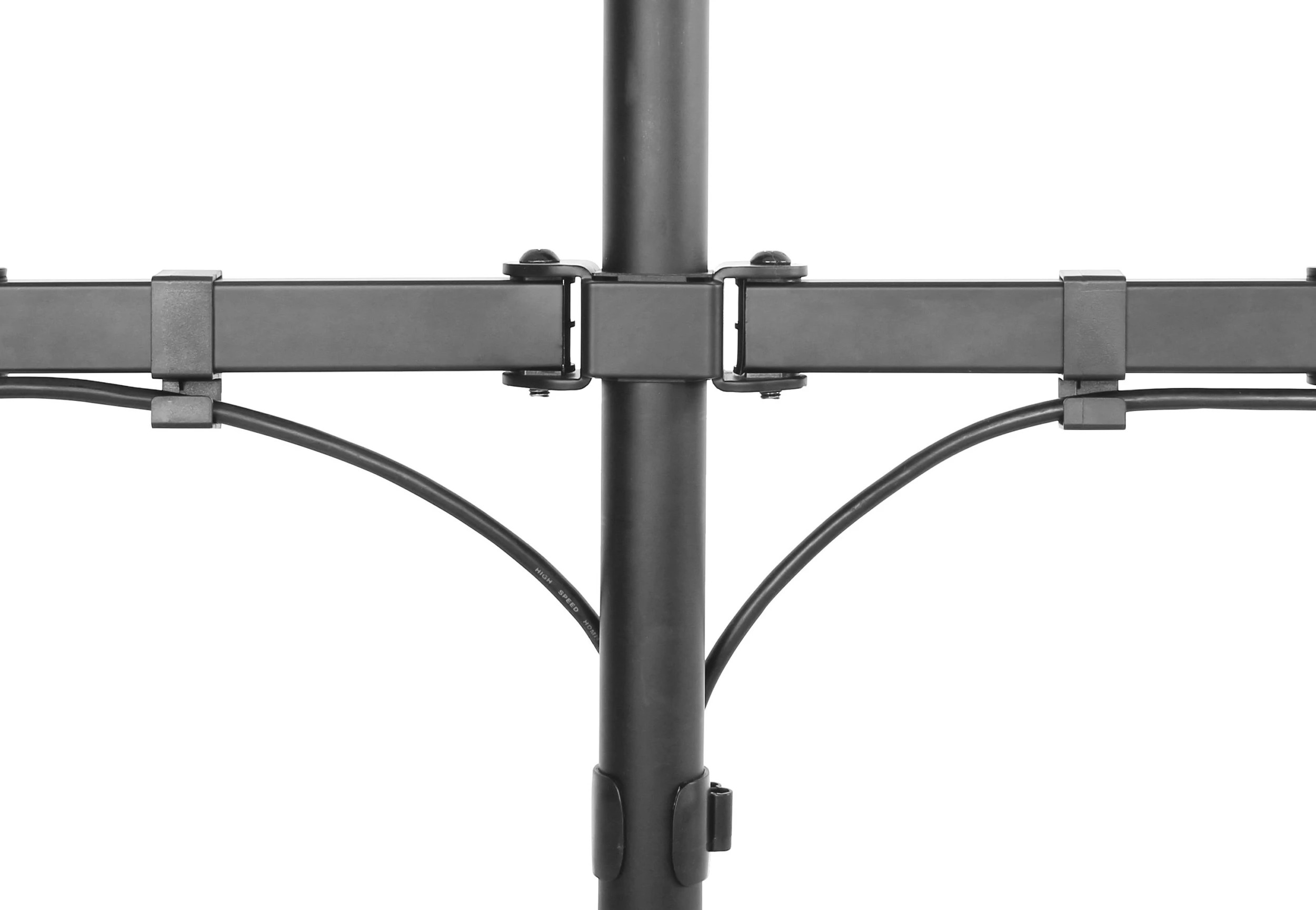 3 Brateck Double Joint Articulating Steel Dual Monitor Arm 13’’-32’’, 3 of 10