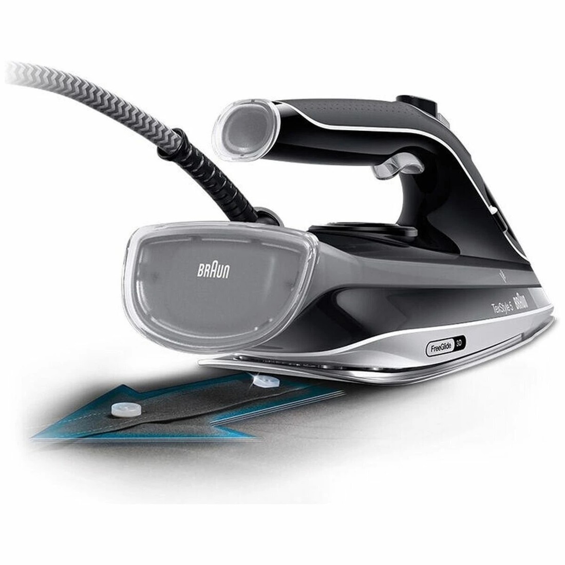 3 Braun TexStyle 5 Steam Iron, 3 of 5