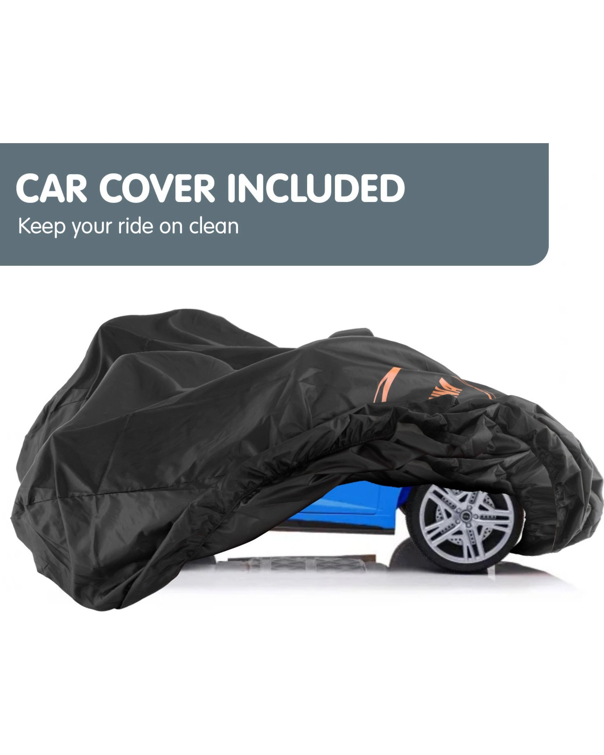 3 Kahuna Audi Sport Licensed Kids Electric Ride On Car Remote Control Blue, 3 of 10