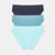 WASHED SLATE, SEAGRASS BLUE, BRIGHT TURQUOISE