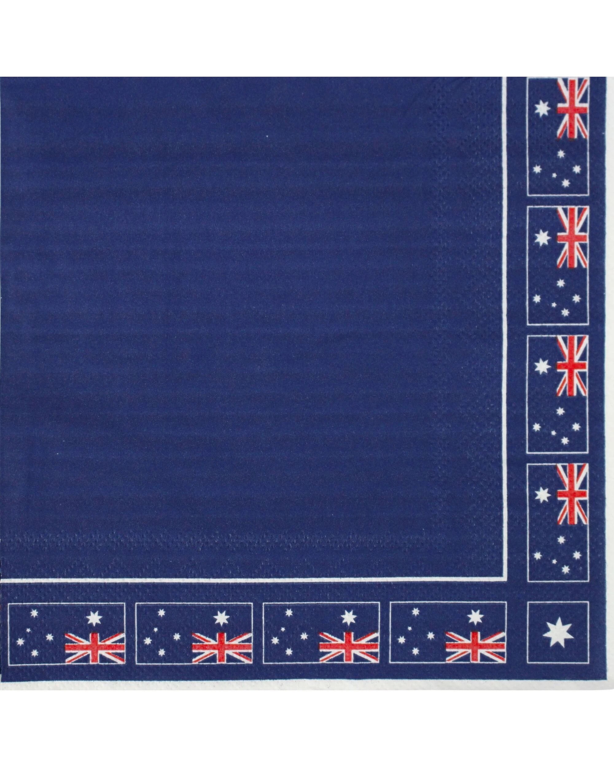 1 Artwrap Australian Flag Paper Napkins Serviettes Pack of 20 - Multi, 1 of 1