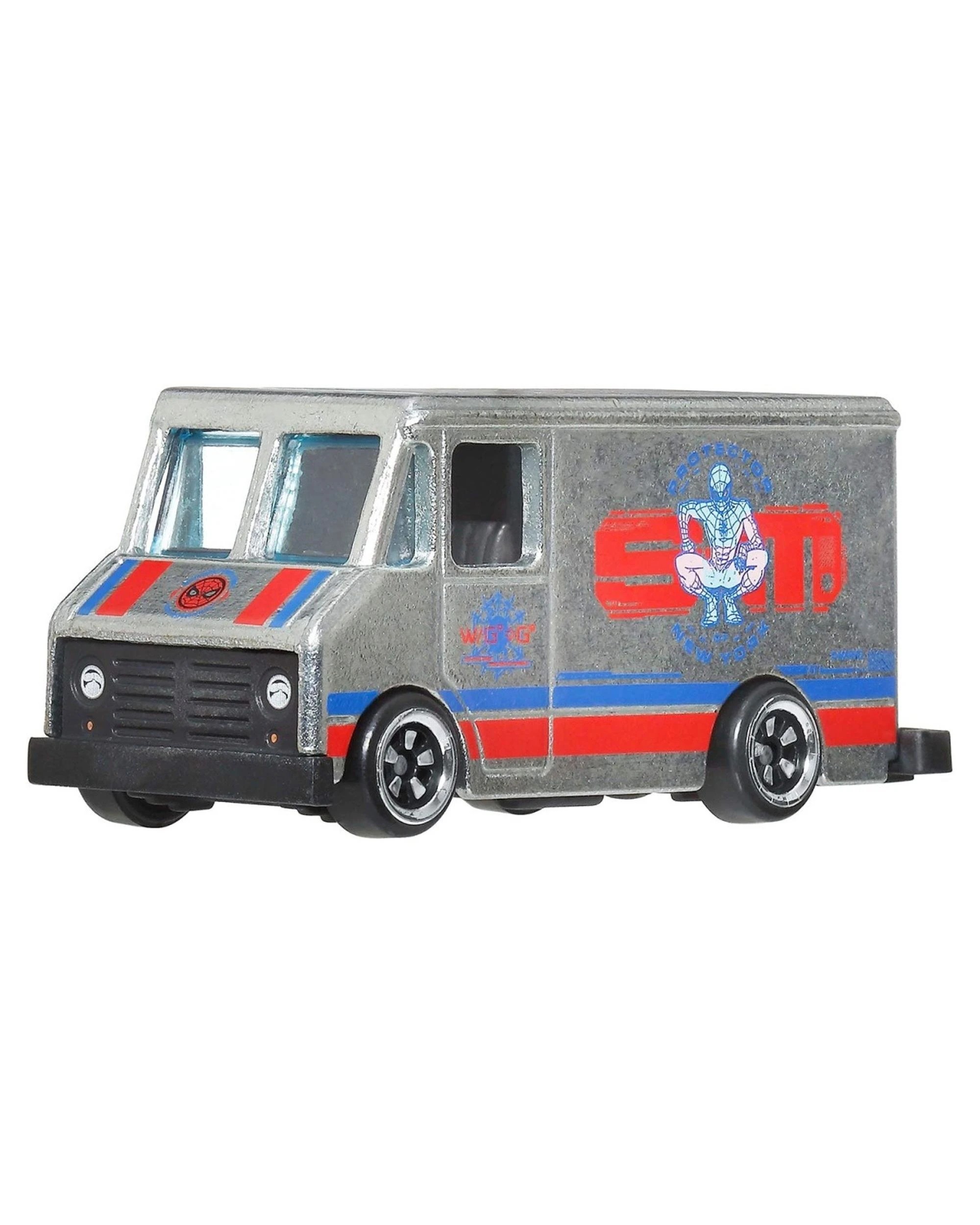 2 Hot Wheels Silver Series Marvel Spider-Man Peter Parker Combat Medic Diecast Vehicle, 2 of 5