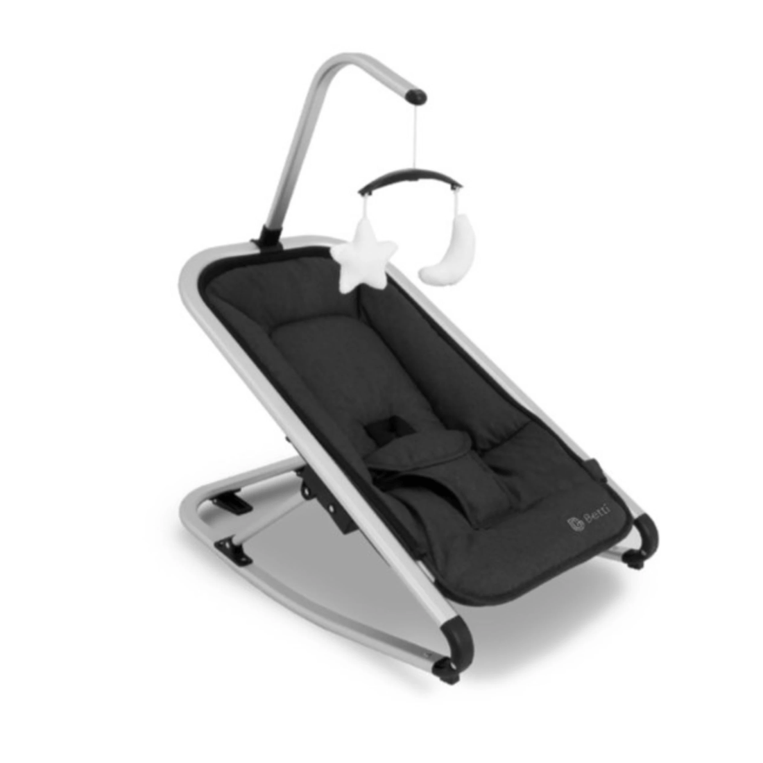1 Betti Bouncer Nonna Silver Black, 1 of 2