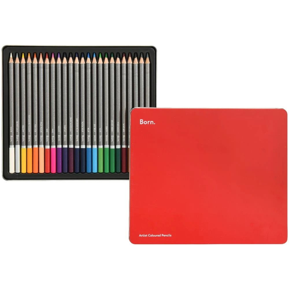7 Born Coloured Pencils 24 Pack, 7 of 10