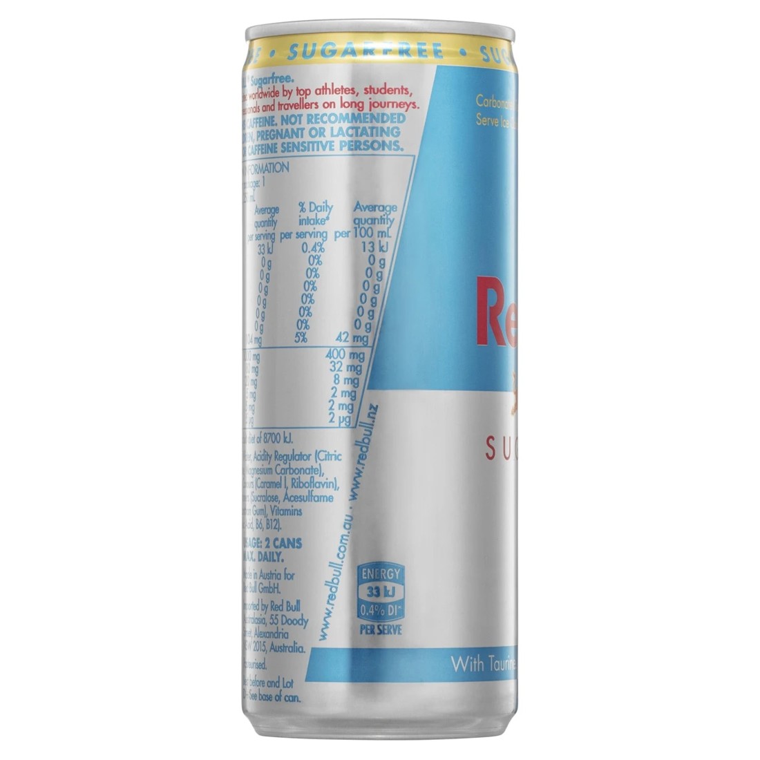 8 Red Bull Sugar Free Energy Drink 250ml, 8 of 9