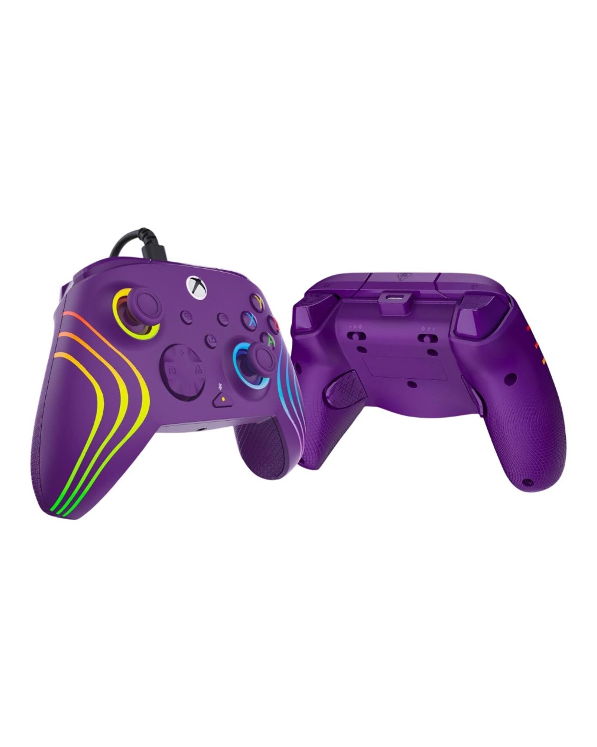 8 Turtle Beach Afterglow Wave Wired RGB Controller for Xbox Series X|S - Purple, 8 of 9