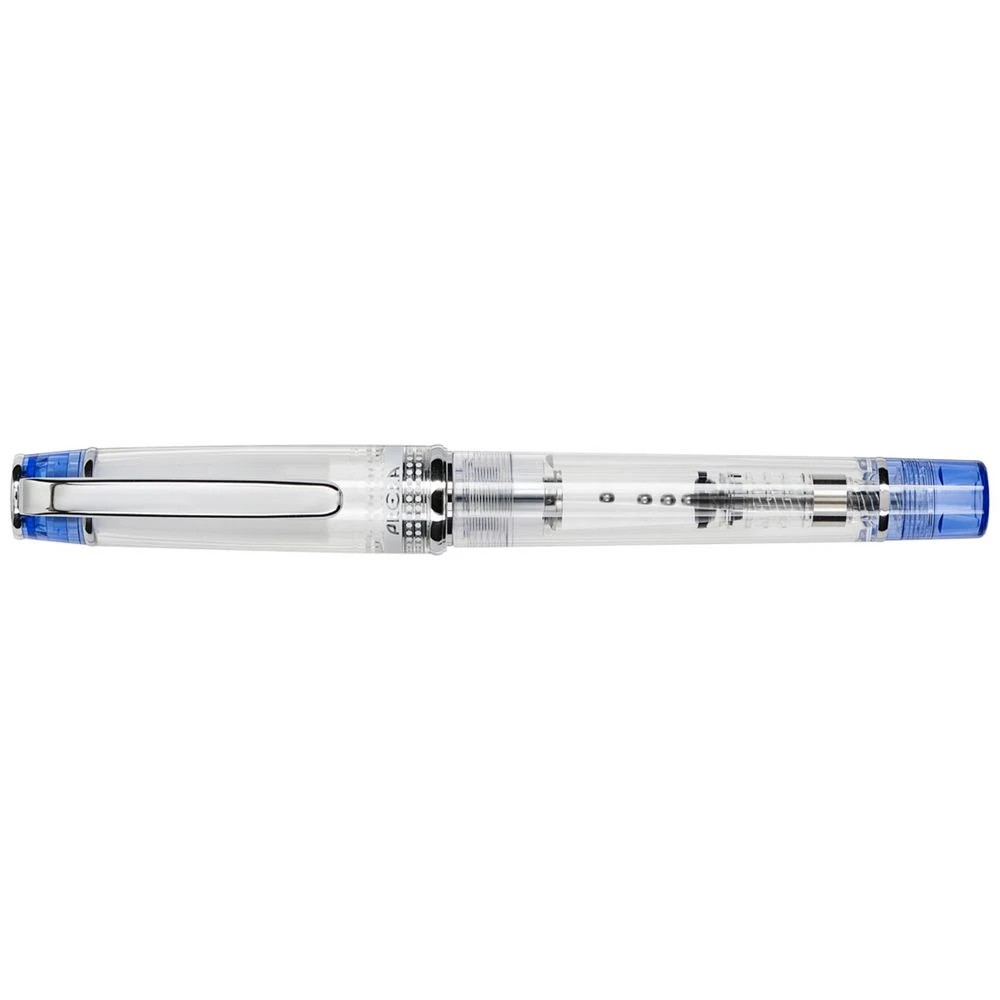 2 PILOT Prera Fountain Pen Translucent Blue Barrel, 2 of 7