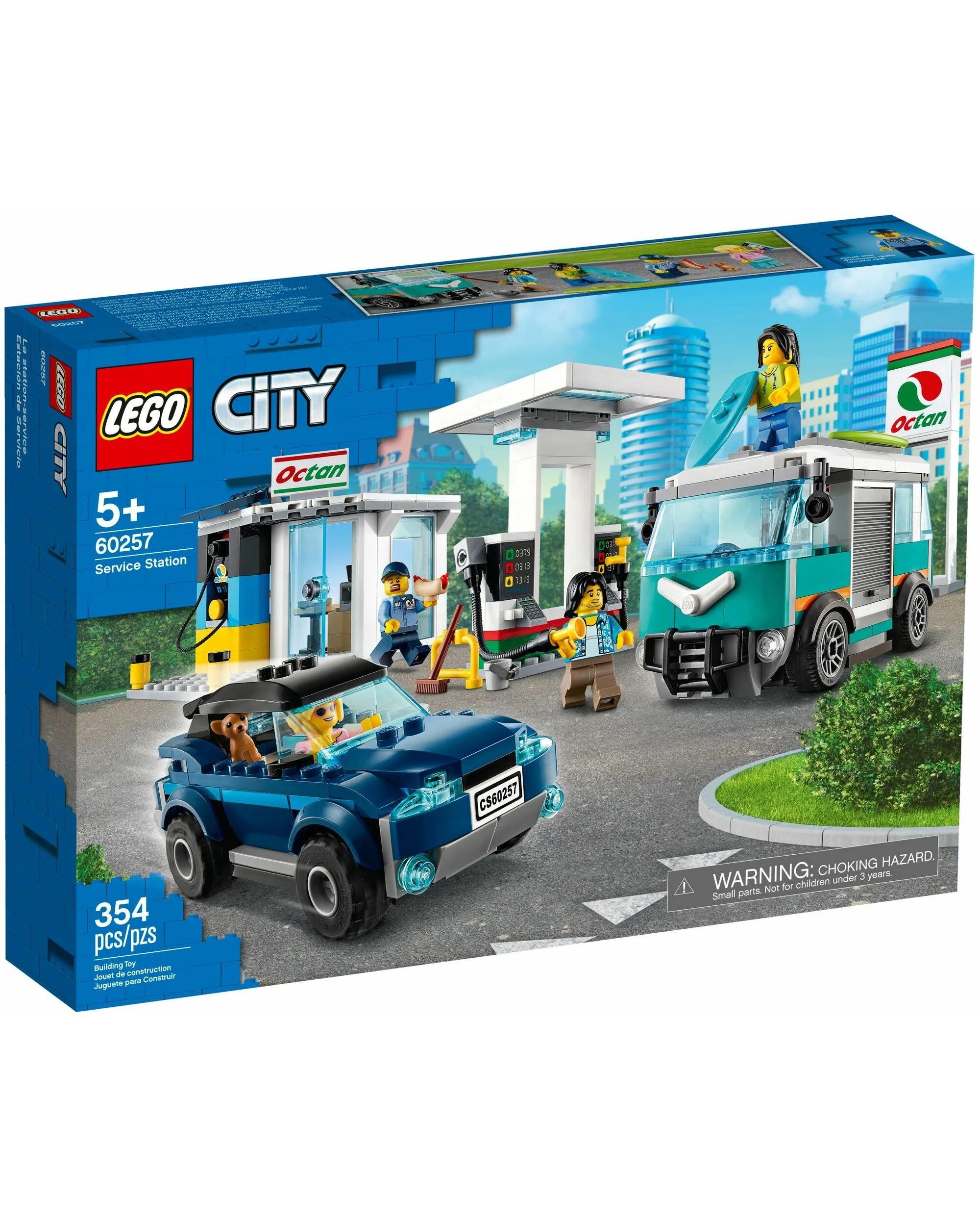 1 LEGO 60257 City Service Station: Gas & Electric Car Wash Fun, 1 of 4
