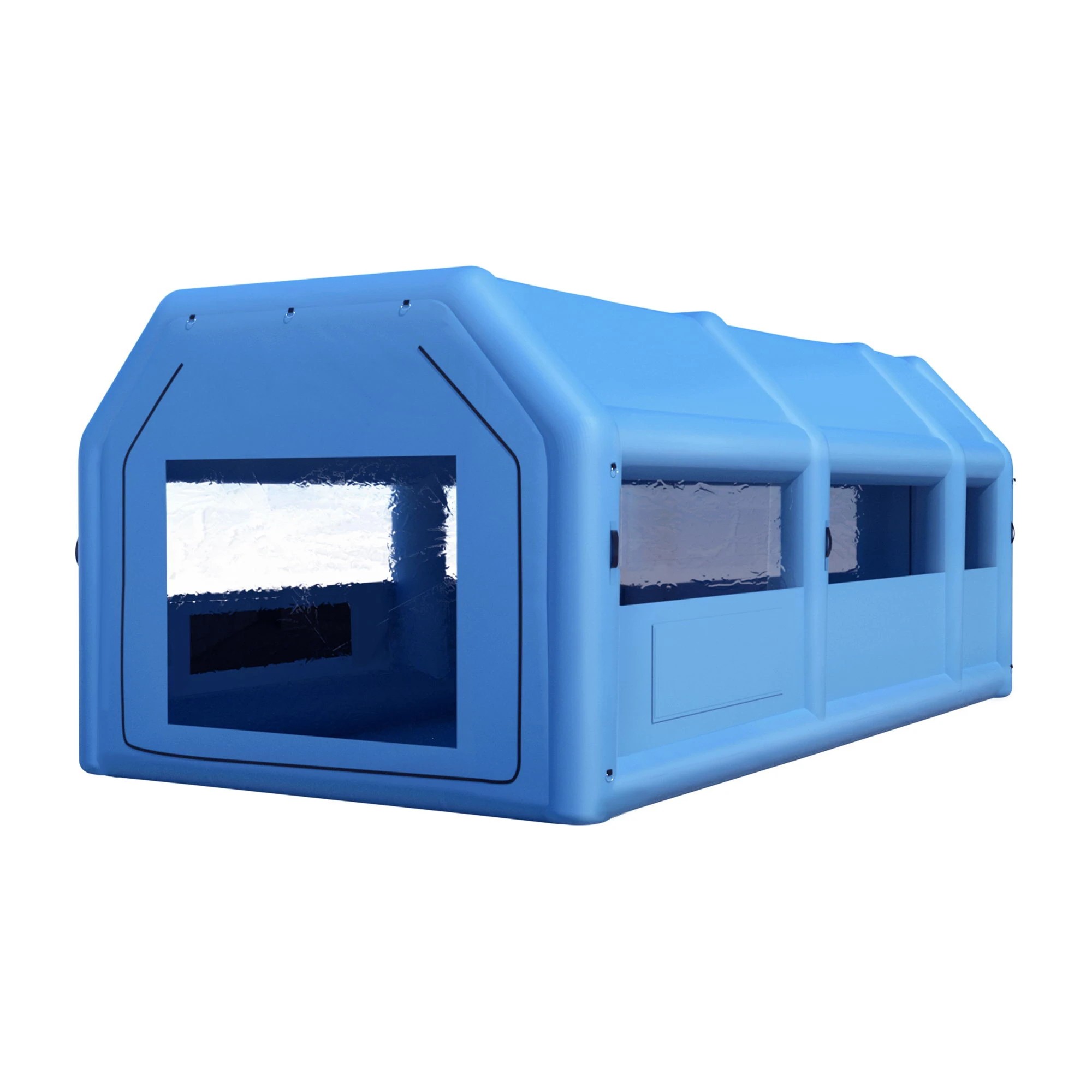1 GIANTZ Inflatable Spray Booth Car Paint Tent 8.5x4.8m 2 Blowers Filter Mobile Garage Workstation - Multi, 1 of 5