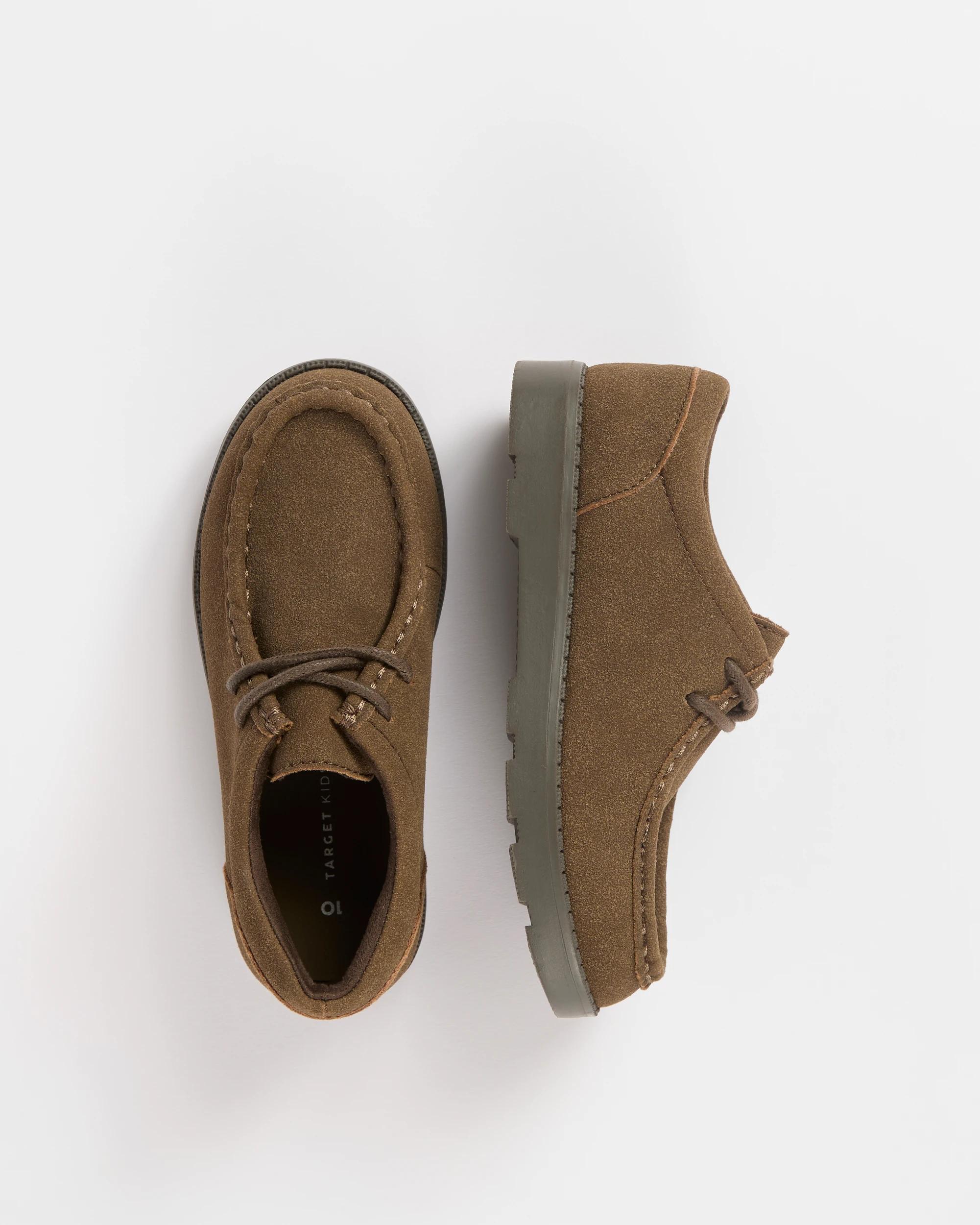 3 Target Kids Fashion Mocc Shoe TAUPE, 3 of 3