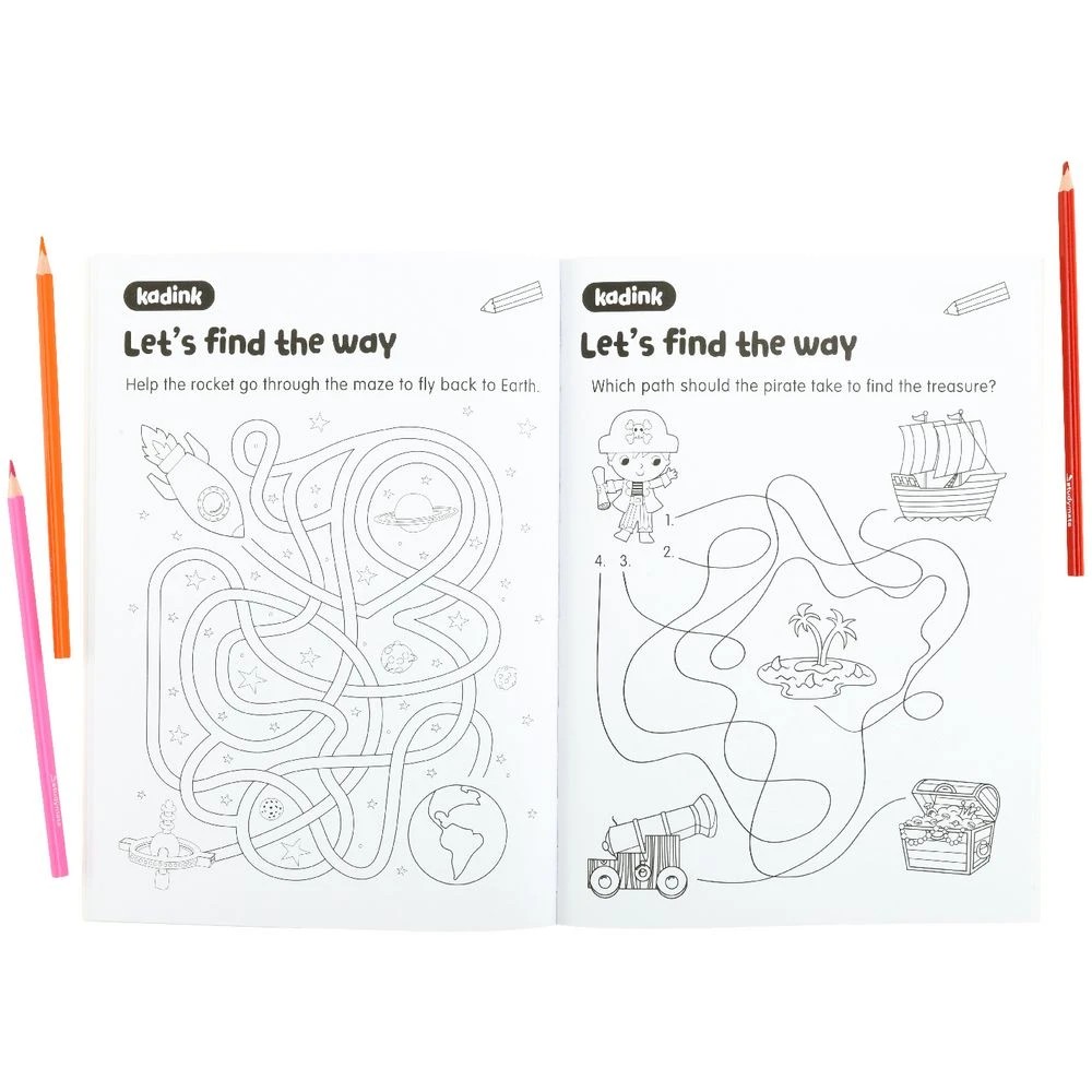 2 Kadink Trace and Draw Workbook 48 Pages, 2 of 3