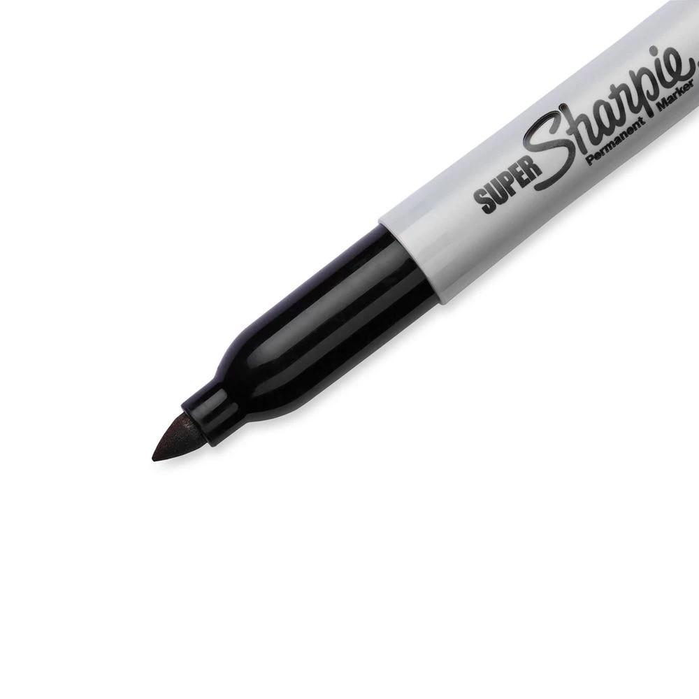 3 Sharpie Super Permanent Markers Black 12 Pack, 3 of 5