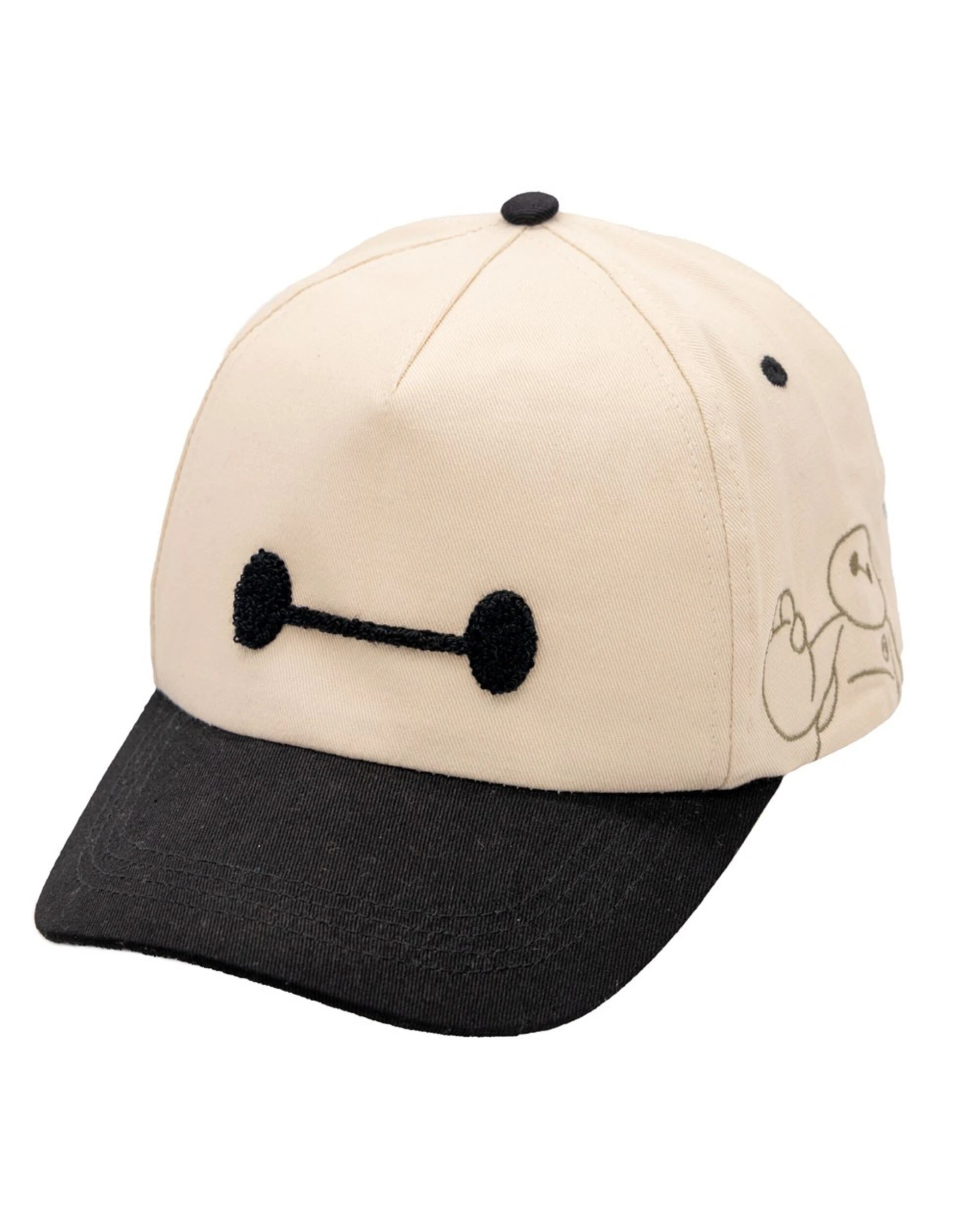 1 Disney - Big Hero 6 - Baymax Curve Brim Cap - Cream, 1 of 3