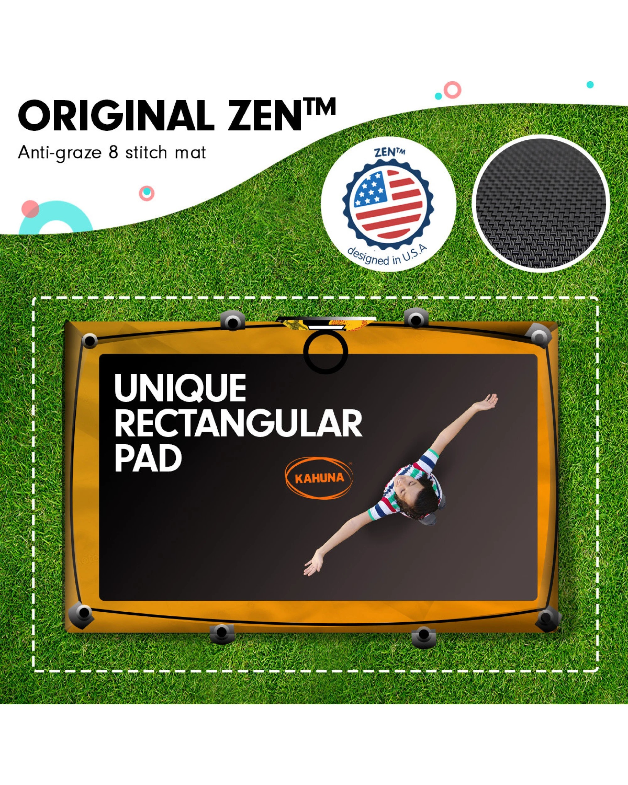 2 Kahuna Trampoline 8 Ft X 11 Ft Rectangular With Basketball Set, 2 of 9